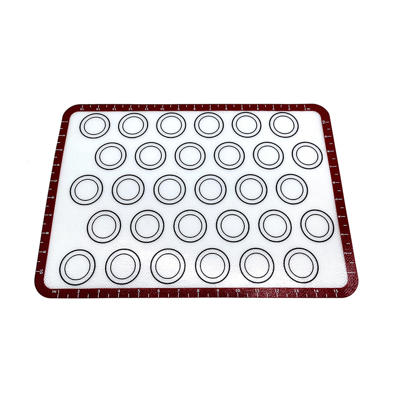 Non lignum Silicone Pastry Mat Cum mensuris